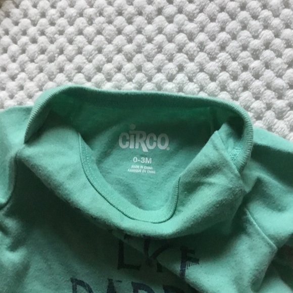 CIRCO Wild Like Daddy ONESIE 0/3 months NWOT - Picture 2 of 3